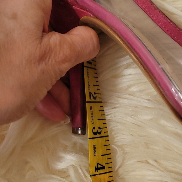 Lovely Miss Bella’s Japeen multi-suede Guess heels - Picture 7 of 7